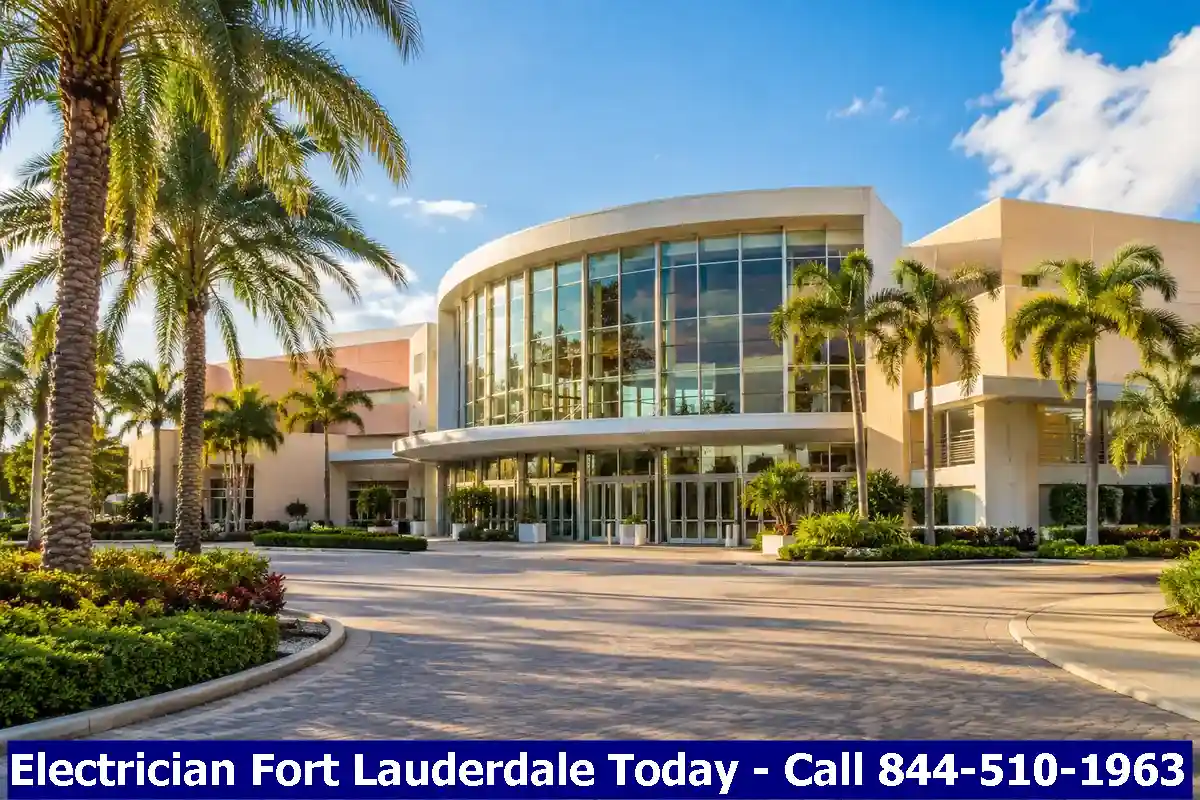 Coral Springs Center for the Arts exterior in daylight, Coral Springs, Florida