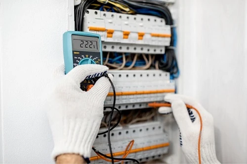 electrician coral springs florida testing electrical panel