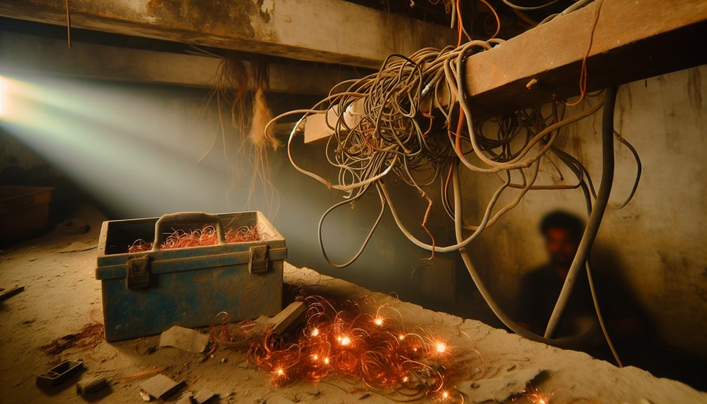 fixing faulty electrical wiring