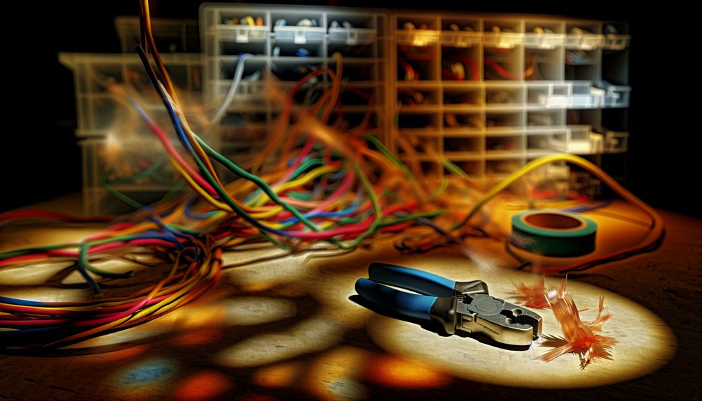 repair damaged electrical connections